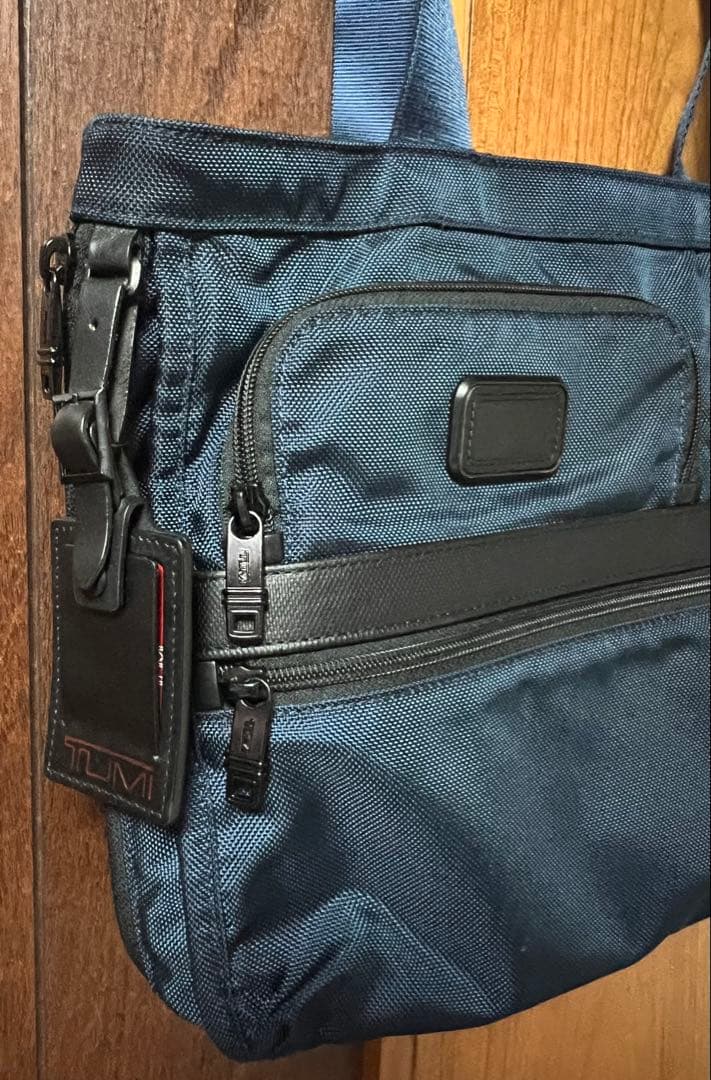 【稀少レア】SHIPS×TUMIネイビーアルファ2 エクスパンダブルトートバッグ