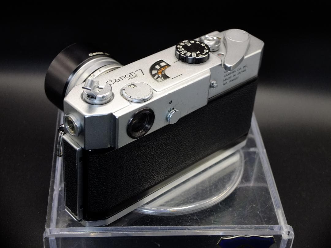 キャノン７／キャノンレンズ50mmf2.8Ⅱフード付【実写確認整備済】