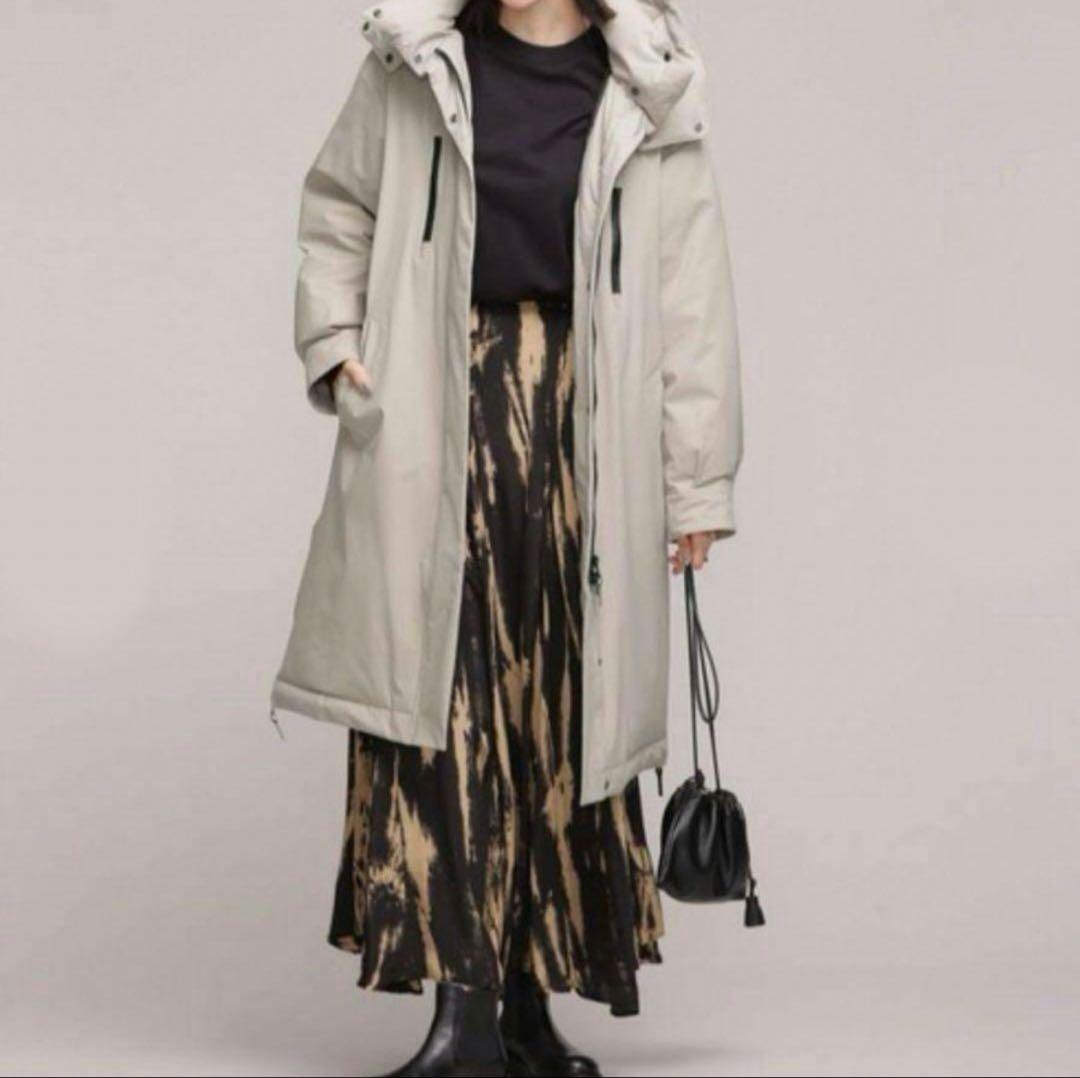 NANO UNIVERSE 西川ダウン ソロテックスロングダウン