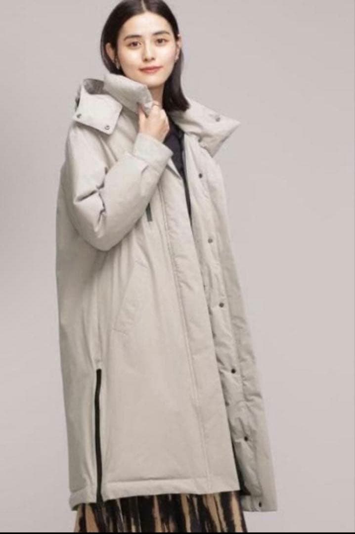 NANO UNIVERSE 西川ダウン ソロテックスロングダウン