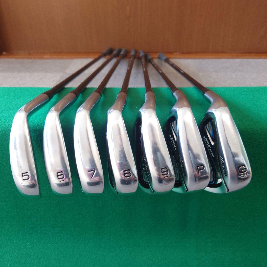 (レフティ) ミズノJPX800 アイアンセット 7本 FLEX R