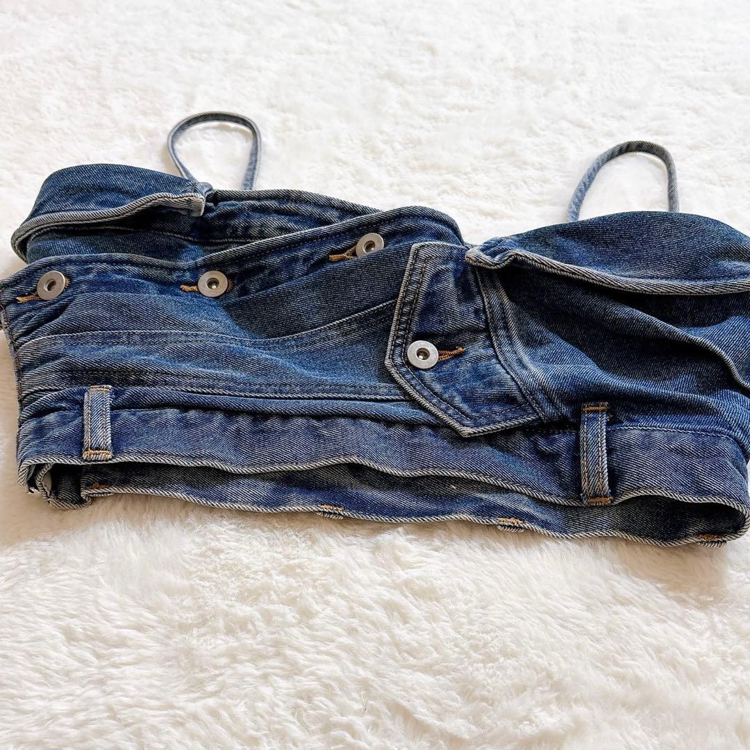 [美品]prankproject プランクプロジェクト デニムキャミソール