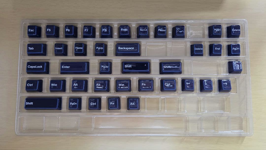 キーボード CERAKEY CERAMIC KEYCAP SET V2 indigo