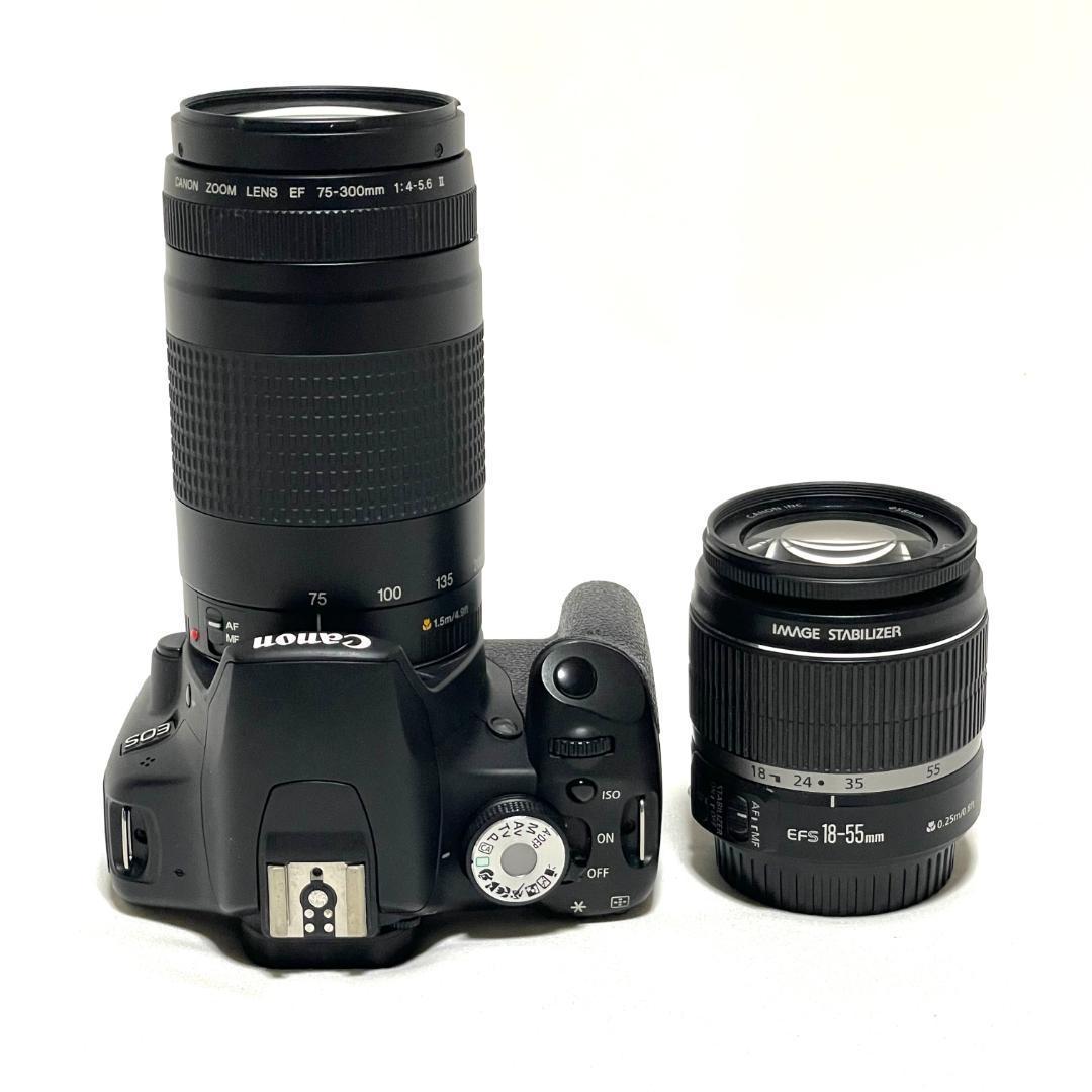 イベント撮影に大活躍❣️ Canon EOS Kiss X3 Wレンズセット