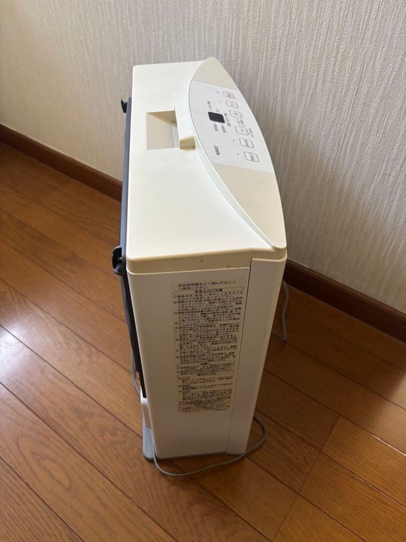 ガスファンヒーター ホワイト ・ノーリツ