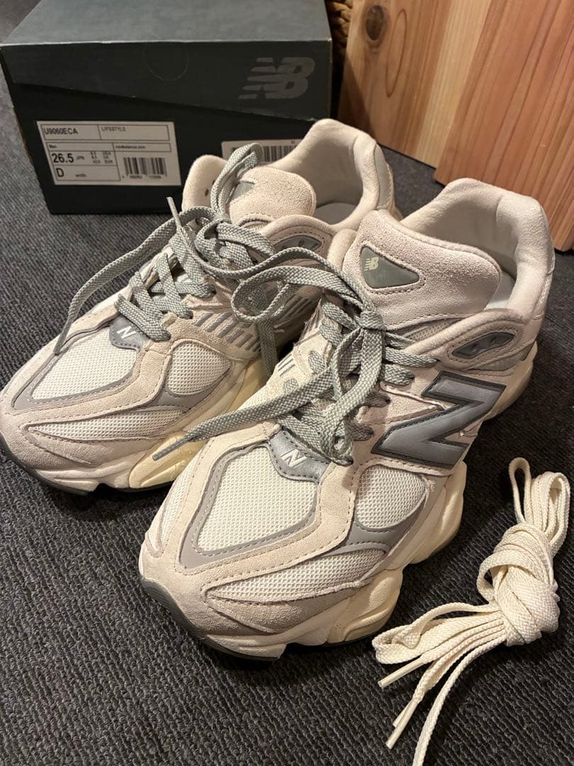 G*i様 New Balance 9060 スニーカー 26.5cm ホワイト