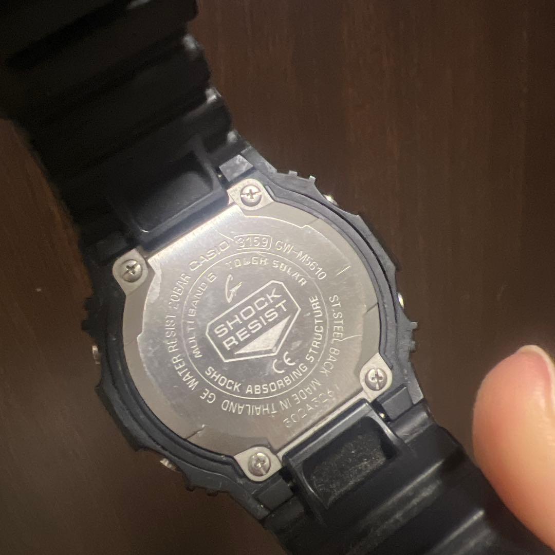 G-SHOCK タフソーラー 黒色 デジタル時計