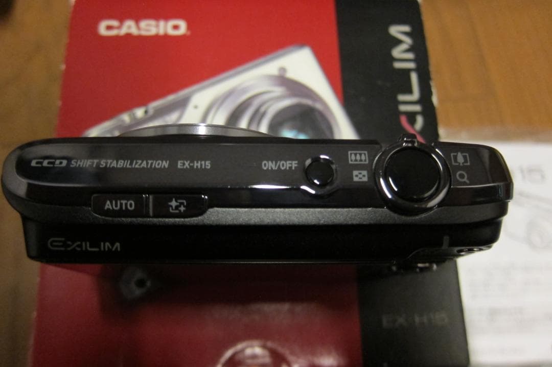 CASIO EXILIM Hi-ZOOM EX-H15 ブラック　美品