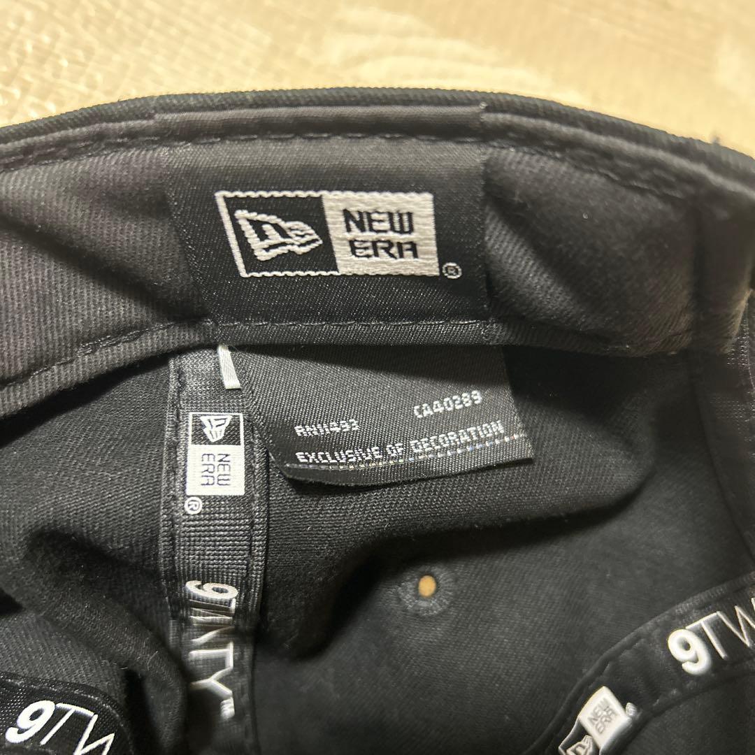 new era third magazine 別注キャップ　ブラック