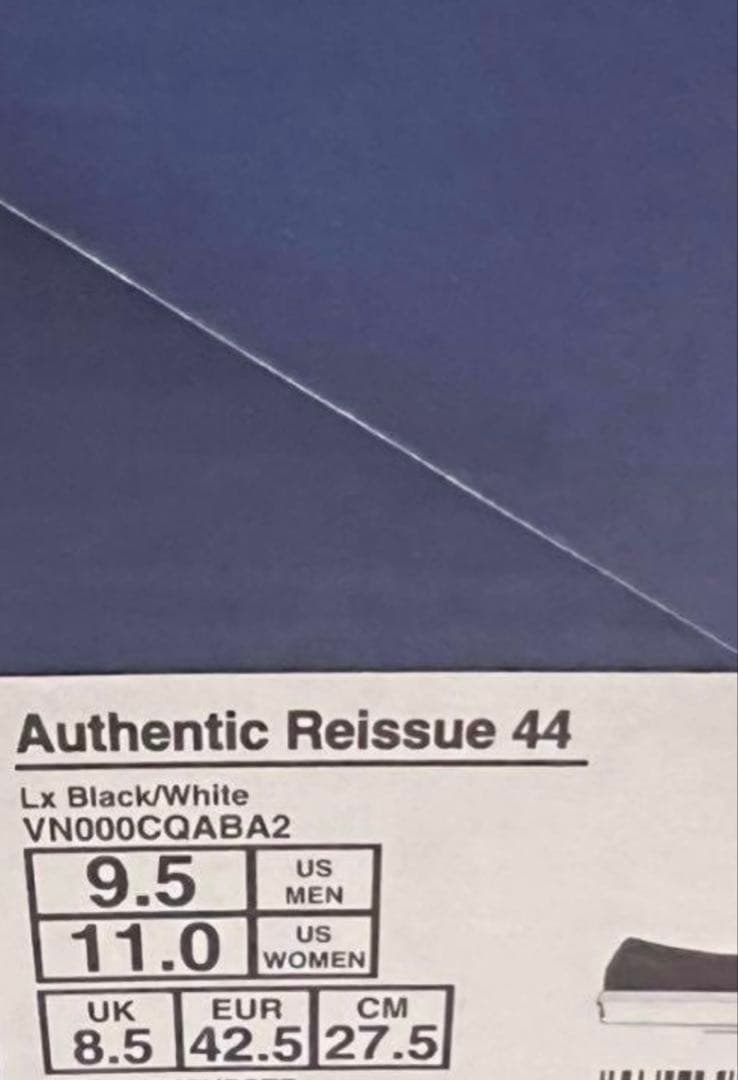 新品VANS PREMIUM AUTHENTIC REISSUE 44 OVY