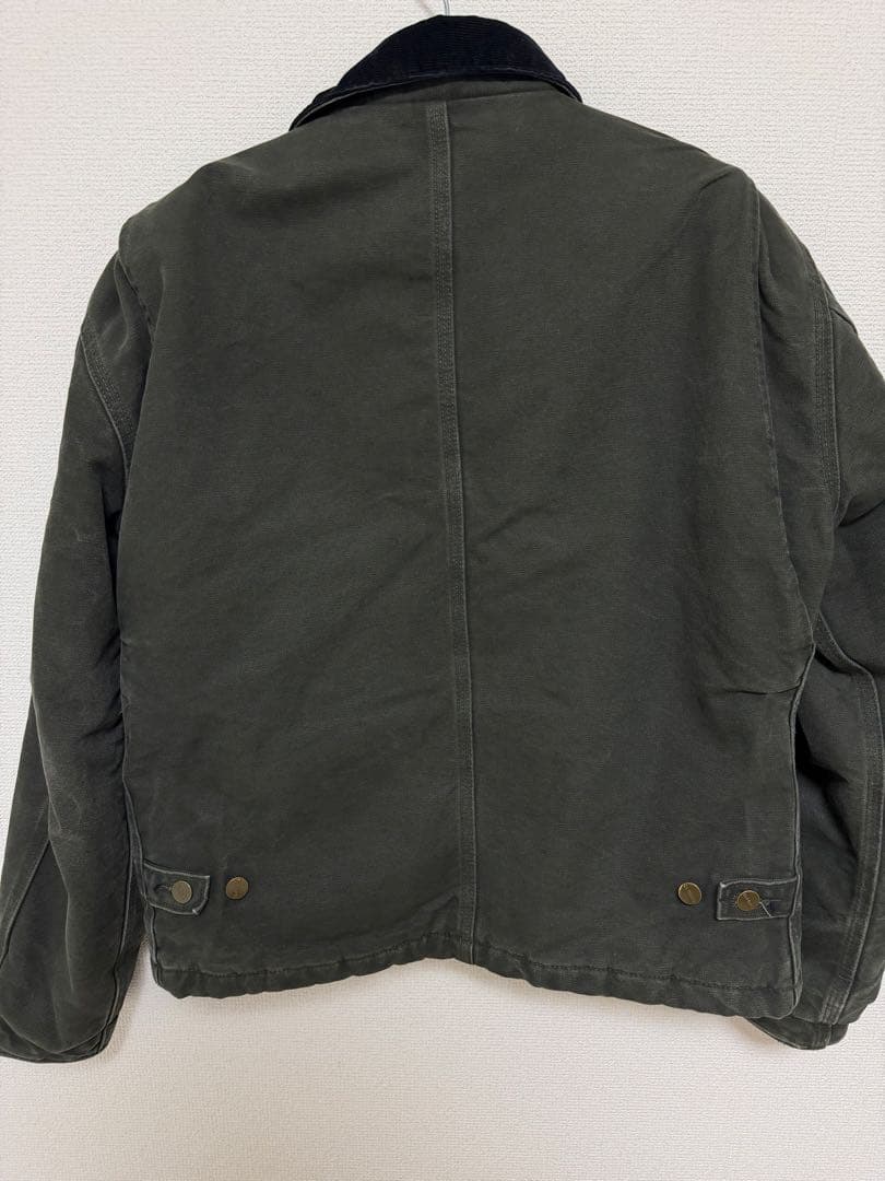 【希少サイズ】カーハート トラディショナルジャケット ショート丈 J22 MOS