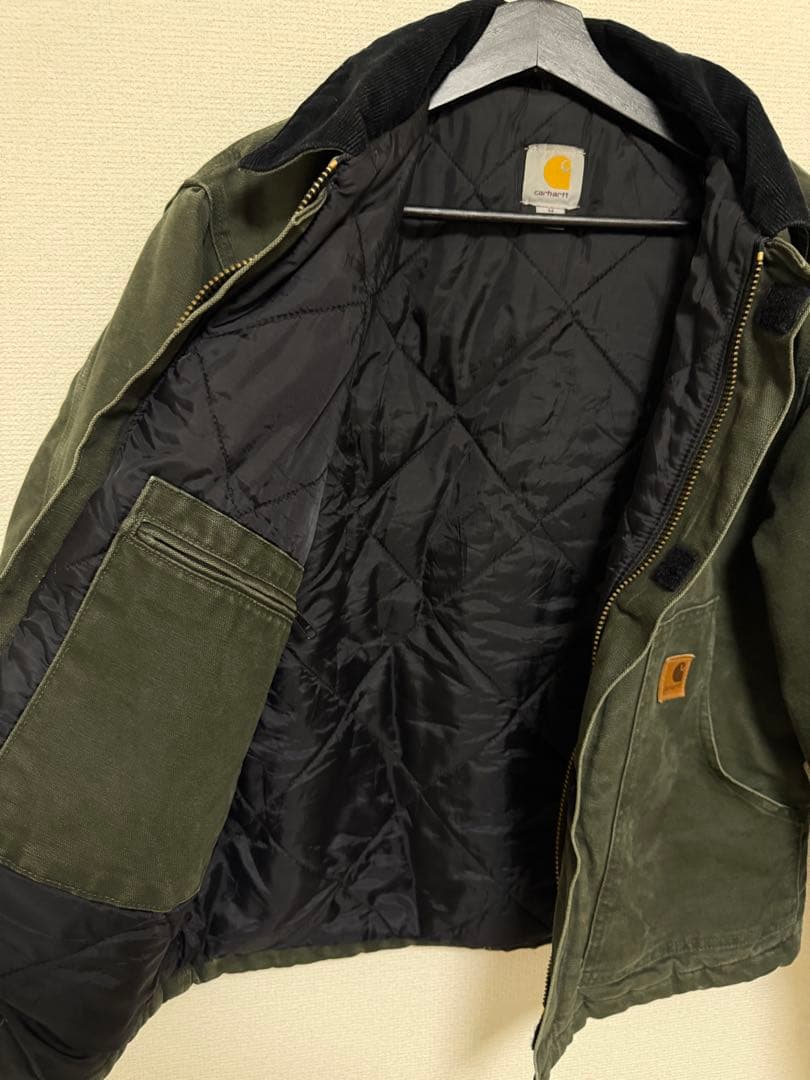 【希少サイズ】カーハート トラディショナルジャケット ショート丈 J22 MOS