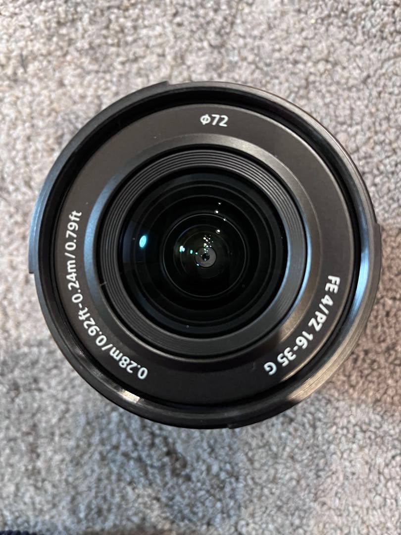 SONY FE PZ 16-35mm F4 G フード/前後キャップ付 箱なし
