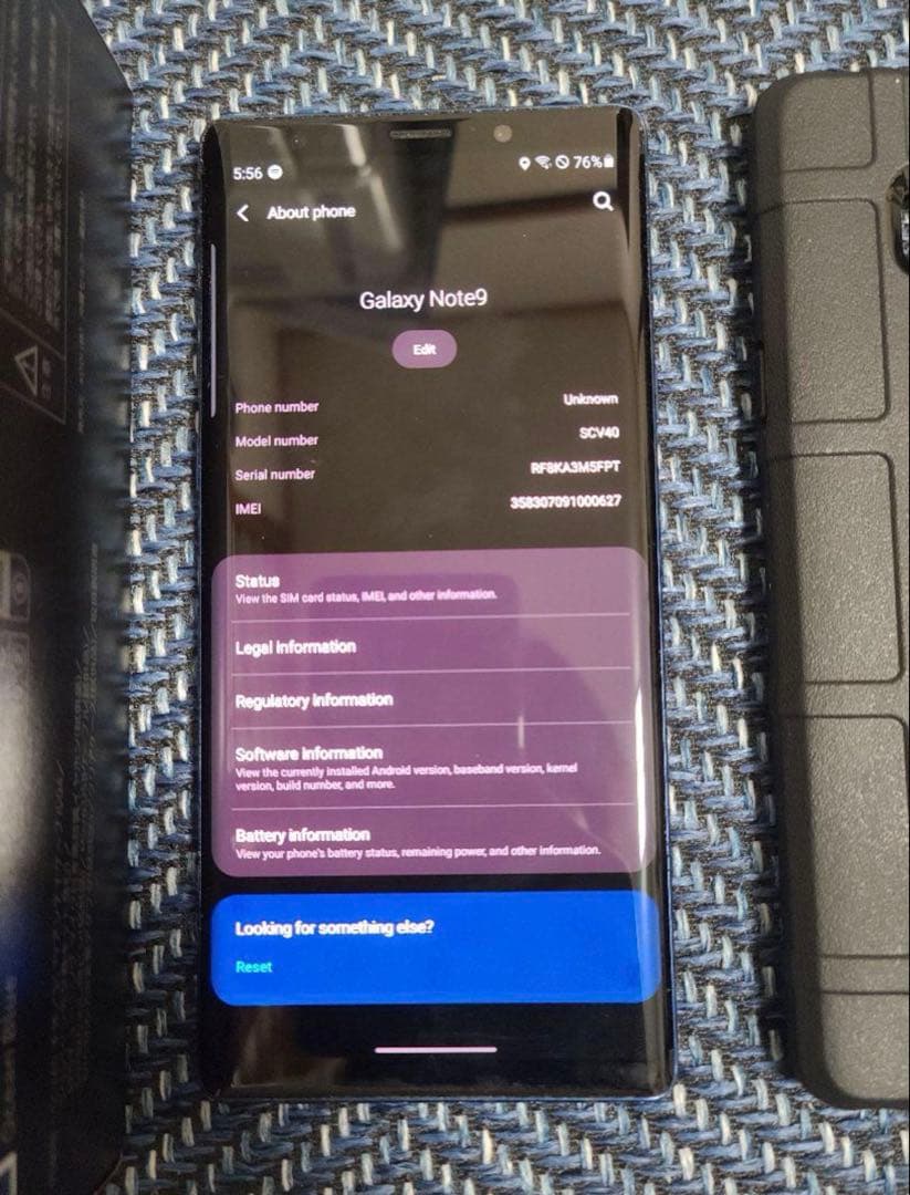 Galaxy Note9 SIMフリー本体 ケース付き