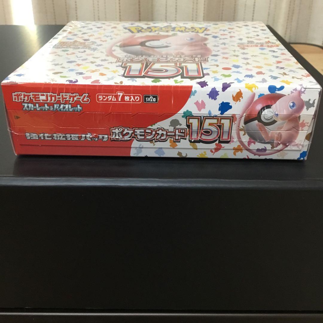 ポケモンカード 151 未開封BOX シュリンク付
