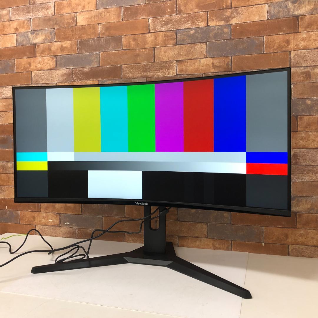 【送料無料】ViewSonic 湾曲モニター 34インチ VX3418-2KPC