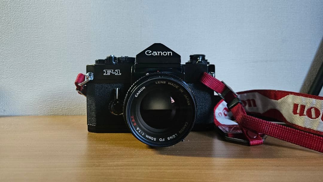 フィルムカメラ Canon F-1 前期型 FD 50mm F1.4