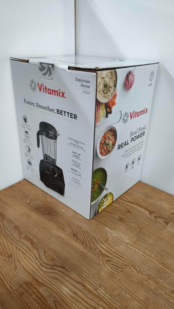 【新品、未使用】バイタミックス　E520　ブラック　1626