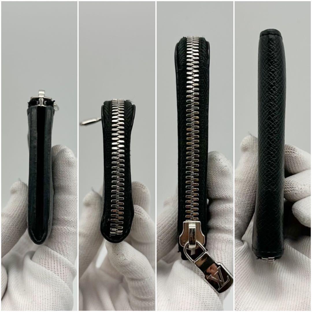 ルイヴィトン ポルトモネ ジュール タイガ コンパクト スリム 小銭入れ