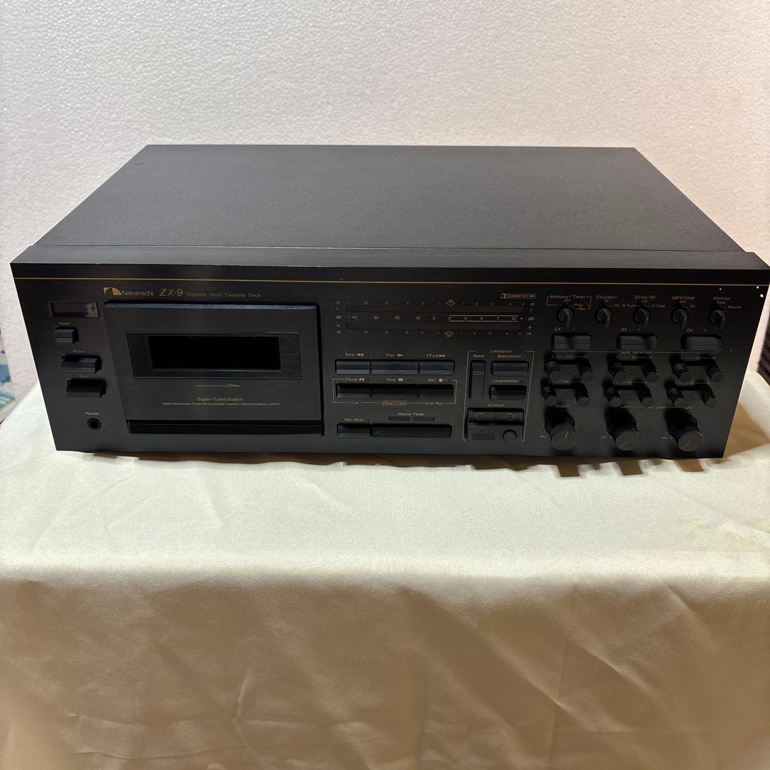 【希少名機】ナカミチ Nakamichi ZX-9 カセットデッキ ジャンク品