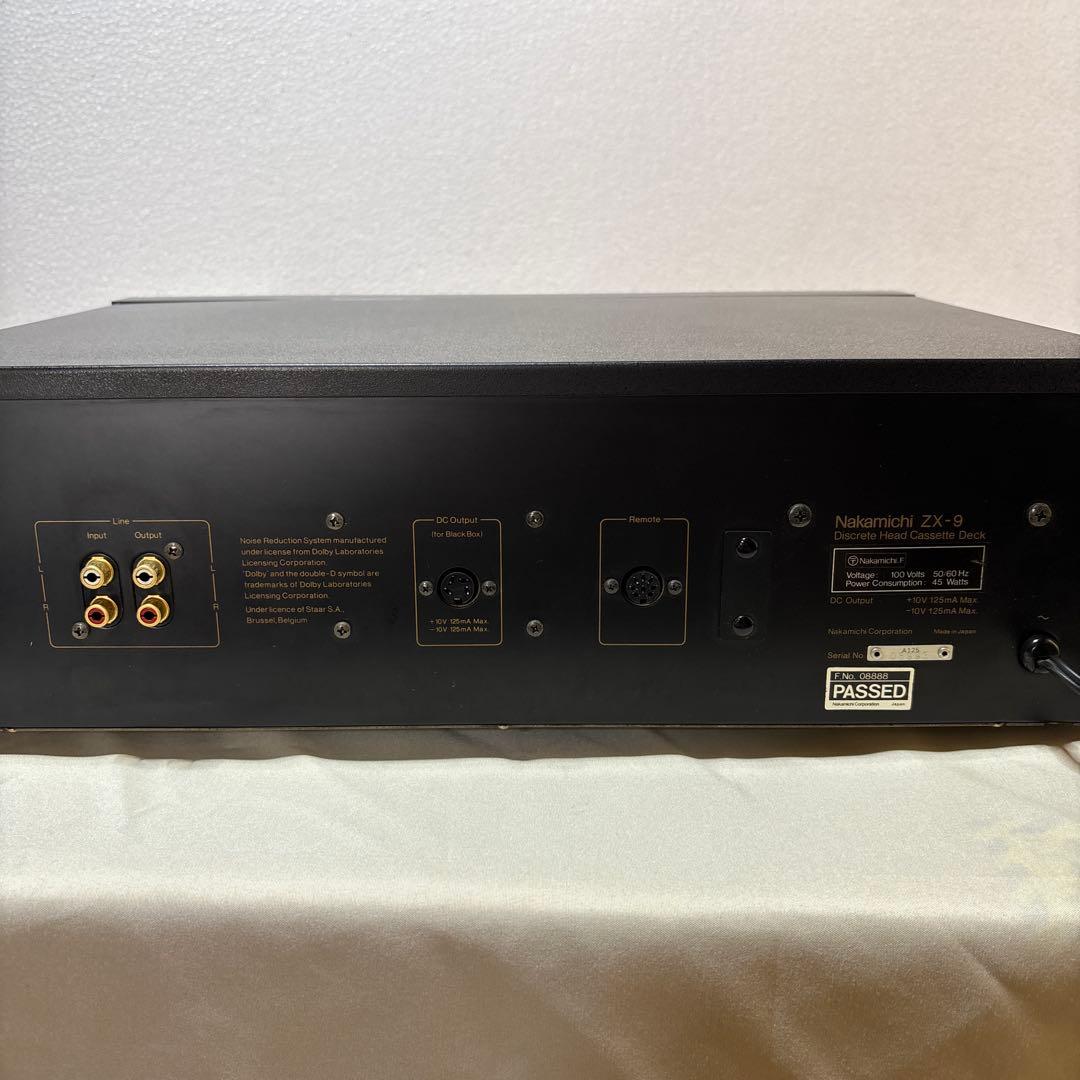 【希少名機】ナカミチ Nakamichi ZX-9 カセットデッキ ジャンク品