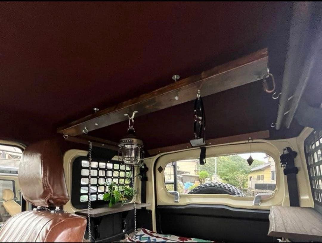 【タナカ】ジムニー(JB64/JB74)ウッドパーツセット（ウォルナット）