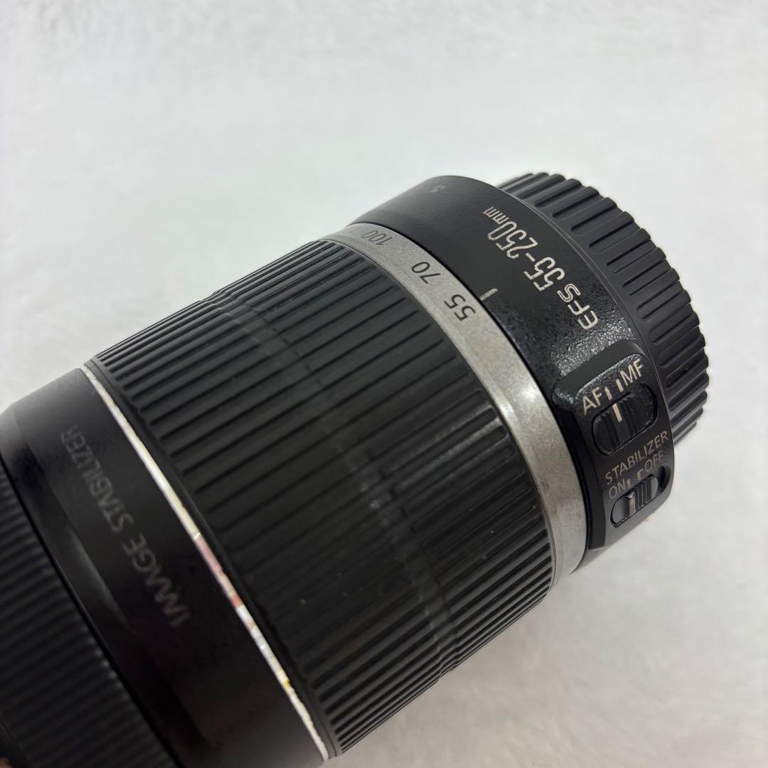 Canon EFS 55-250 1.1m/3.6ft レンズ