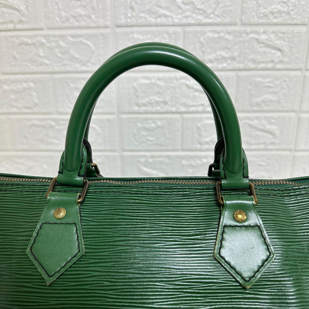 LOUIS VUITTON エピ　スピーディ　40 グリーン ボストンバッグ