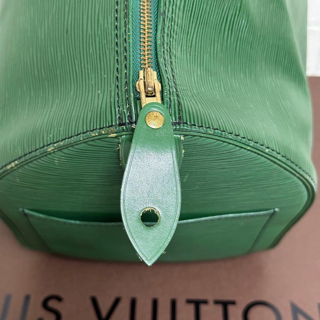 LOUIS VUITTON エピ　スピーディ　40 グリーン ボストンバッグ