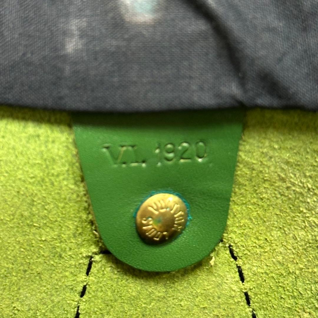 LOUIS VUITTON エピ　スピーディ　40 グリーン ボストンバッグ