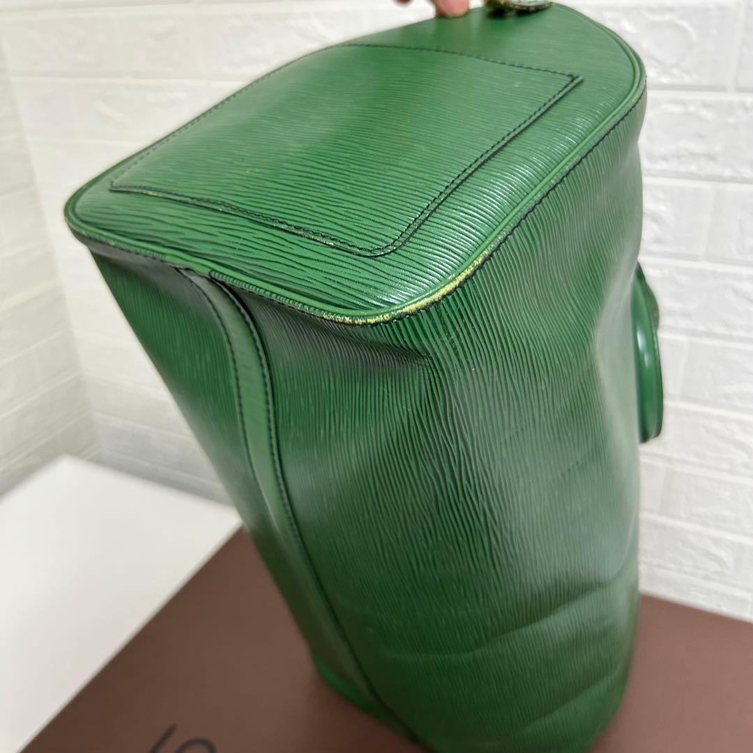 LOUIS VUITTON エピ　スピーディ　40 グリーン ボストンバッグ