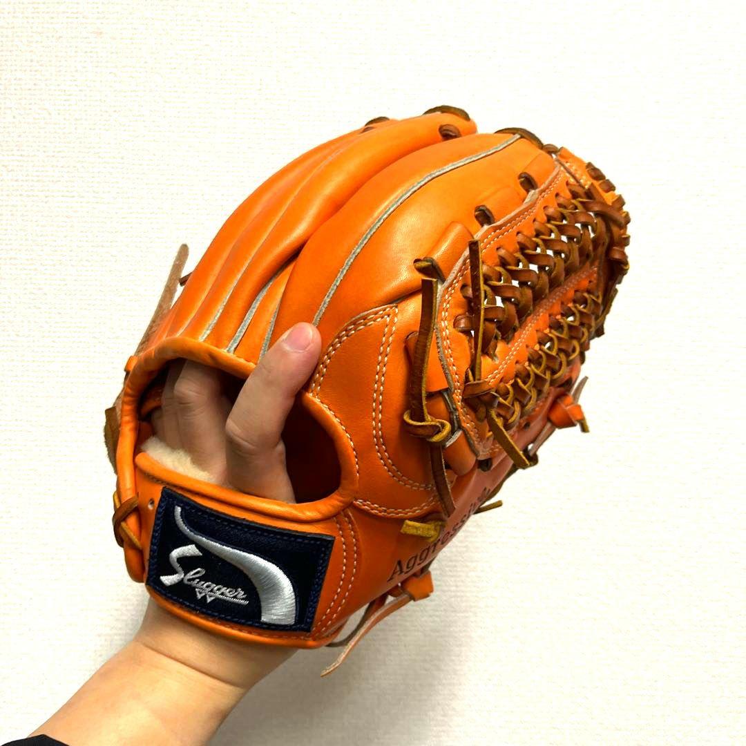 938 スラッガー 松井稼頭央モデル 型抜群 極美品 硬式 内野手用グローブ