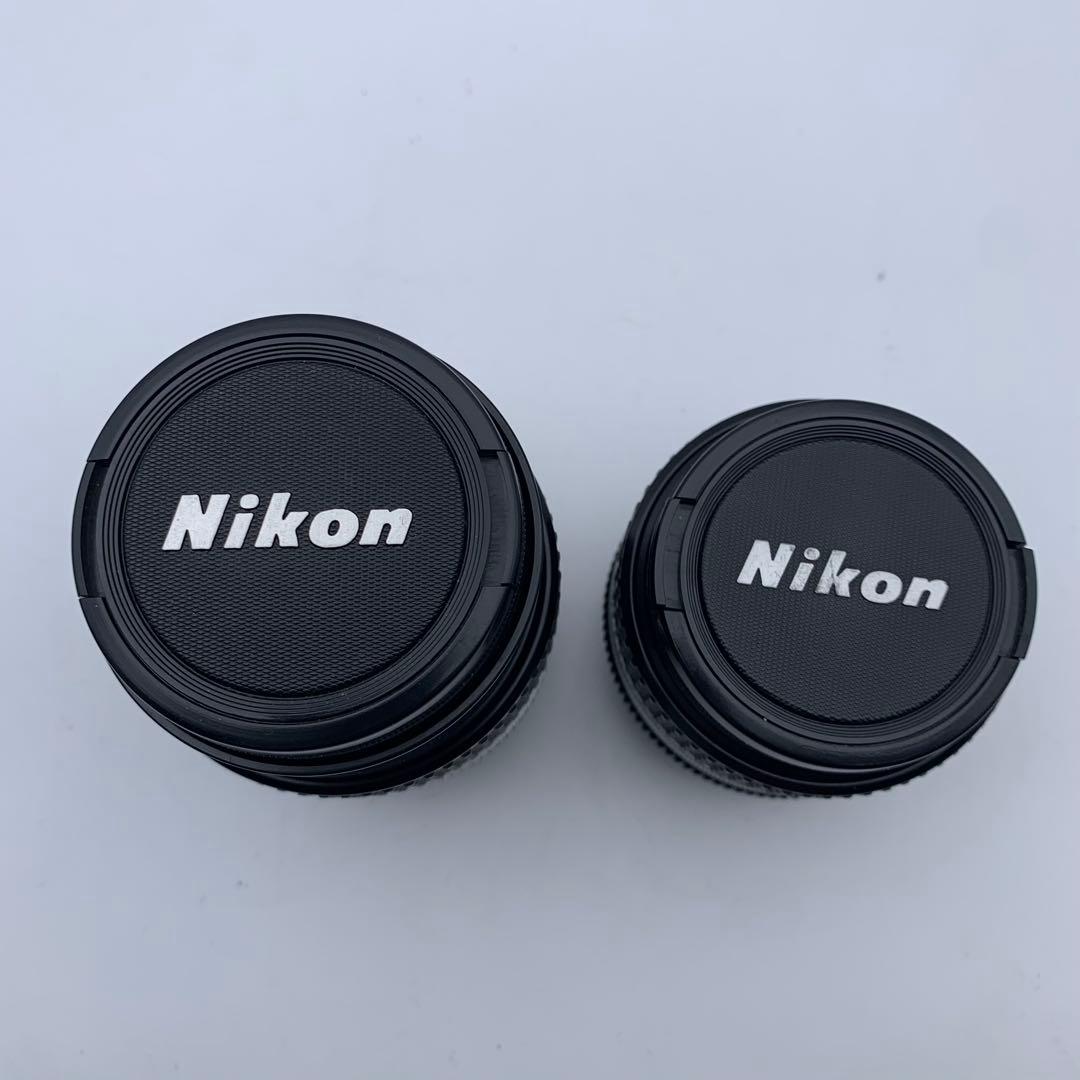 Nikon ニコン FE フィルム一眼レフカメラ レンズ3本セット