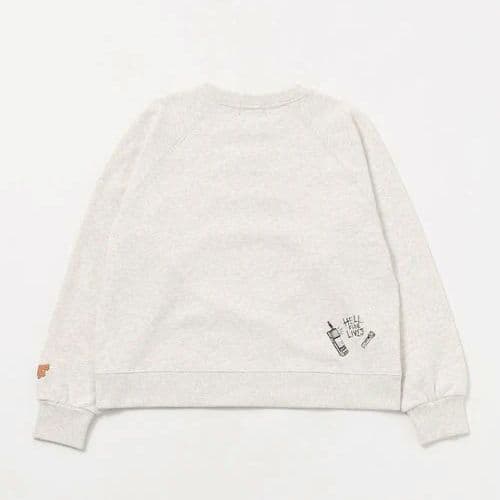 М　STRANGER THINGS スウェットプルオーバー オートミール