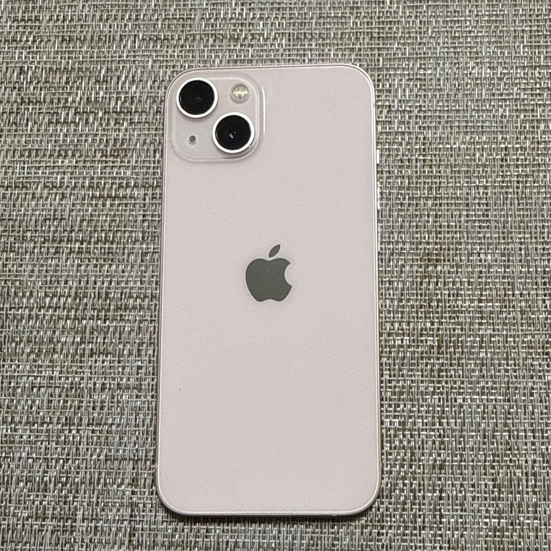 美品 Apple iPhone13 ピンク 本体 充電ケーブル付