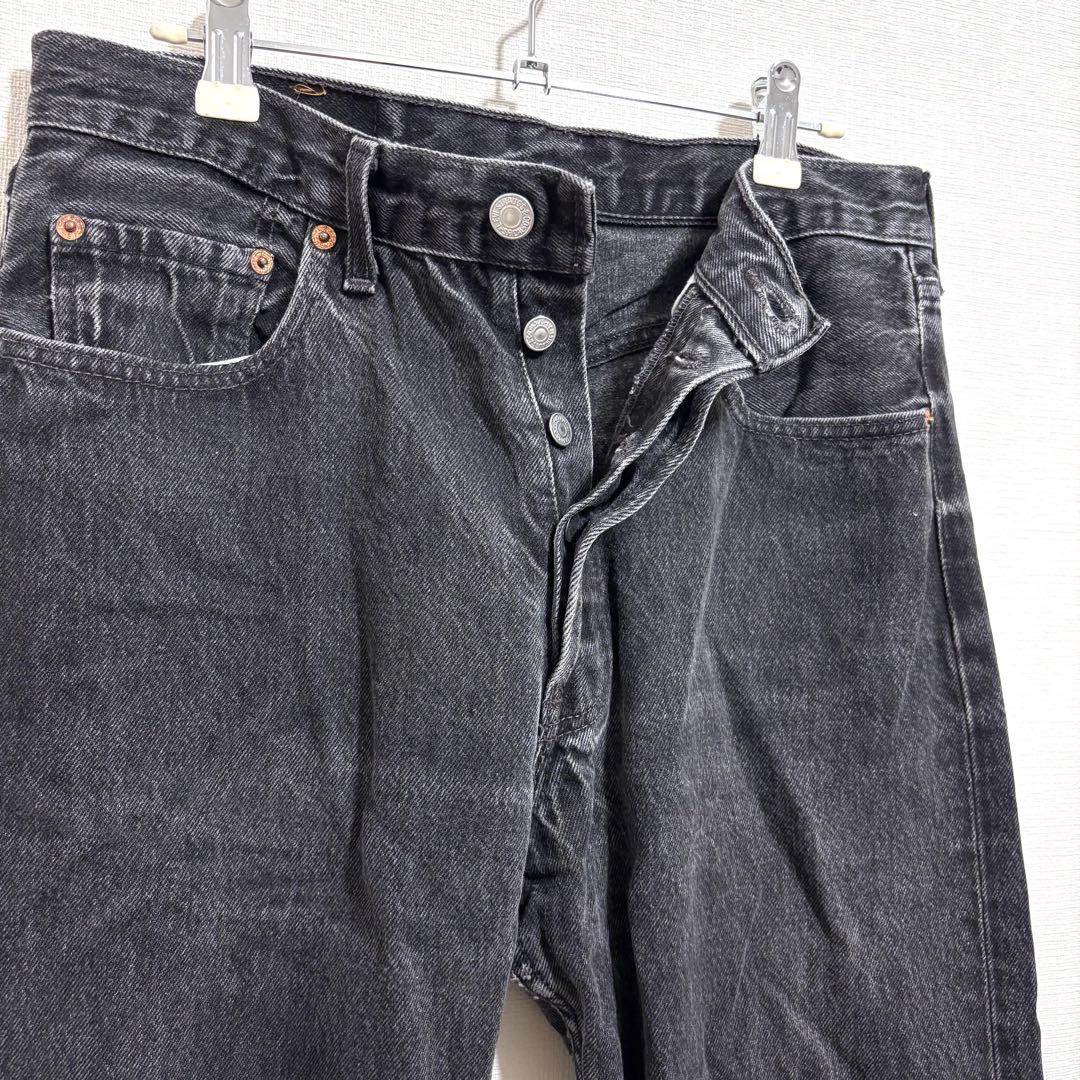【Levi's】501 ブラックデニム　ユーロリーバイス　フランス製　32/34