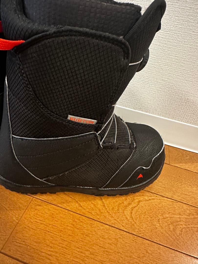 BURTON YOUTH ZIPLINE 子ども用スノーボードブーツ ブラック