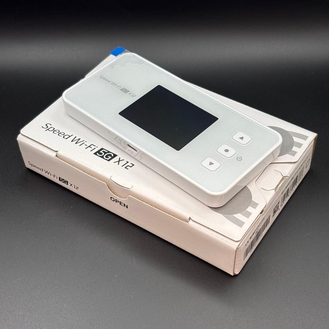 【美品】NEC Speed Wi-Fi 5G X12 SIMフリー 3104
