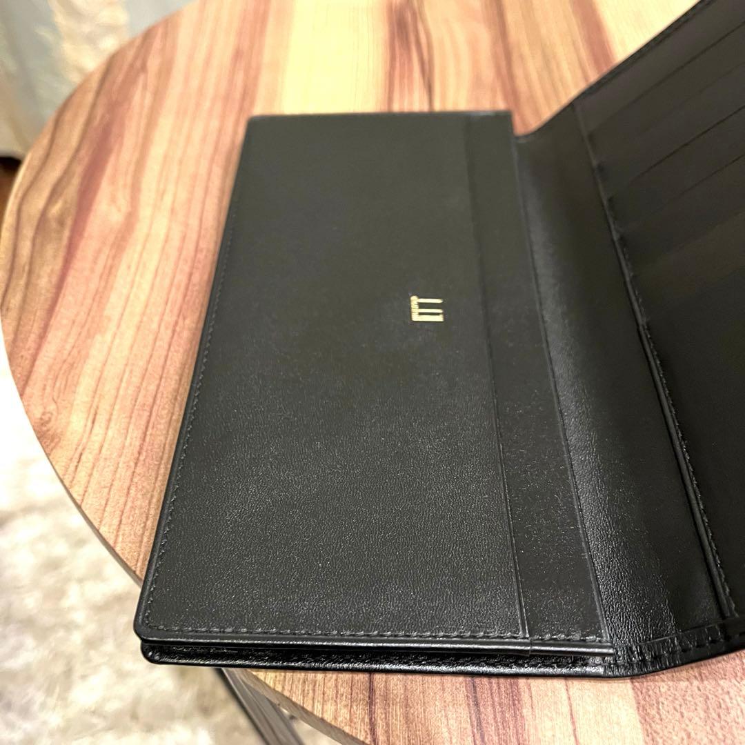 ✨未使用品✨dunhill ダンヒル 長財布 ロングウォレット レザー ブラック