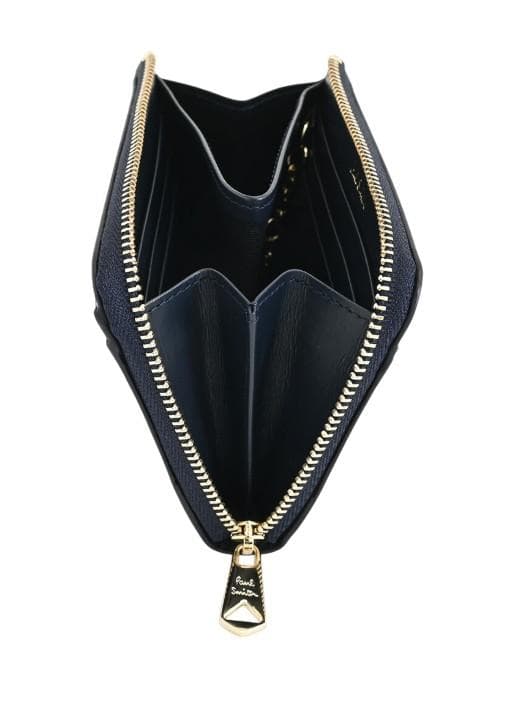 【新品】ポールスミス 財布 小銭入れ 男女共用 L字ファスナー 本革 ブラック