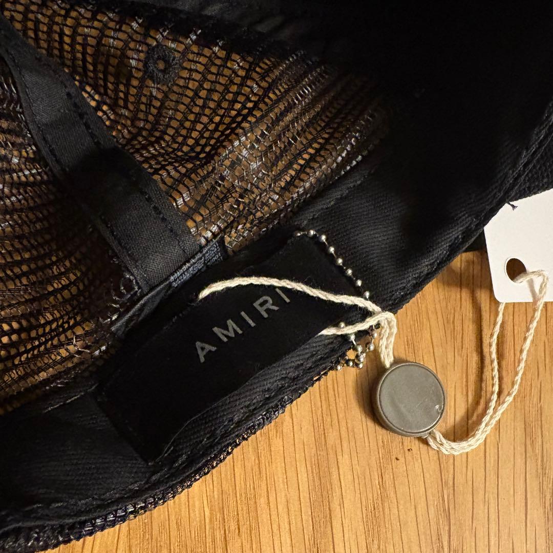新品未使用 AMIRI メッシュ キャップ 正規品