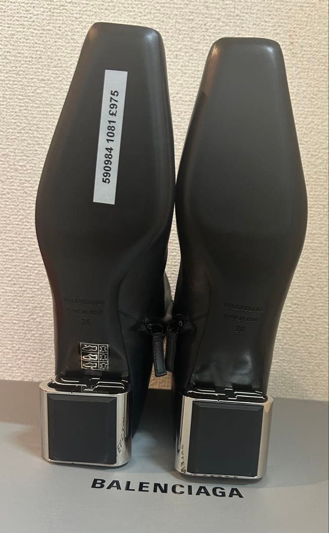 hsjbez　【新品未使用】バレンシアガ　ショートブーツ　36