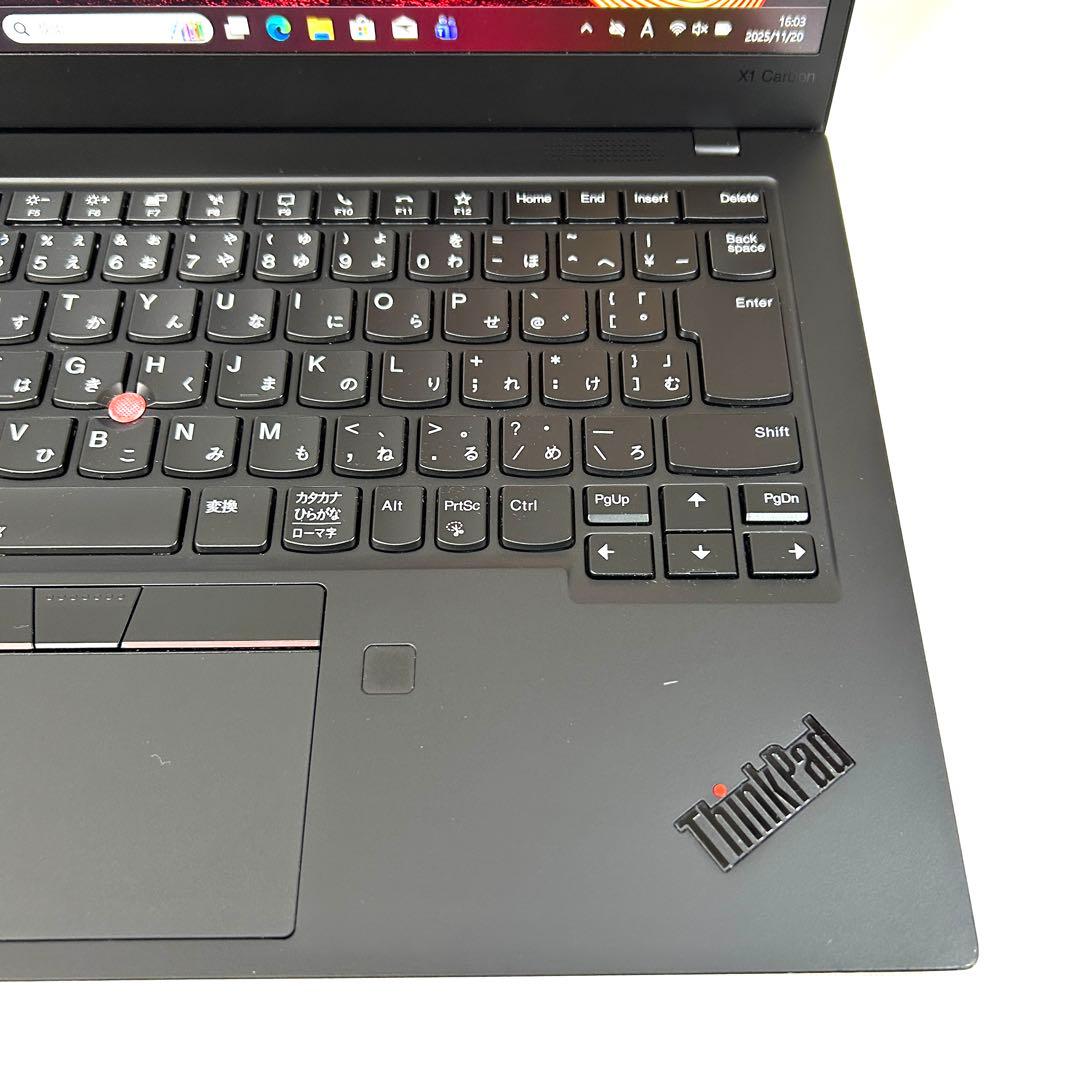 美品 Lenovo X1 Carbon Gen8 バッテリー超良好 Office