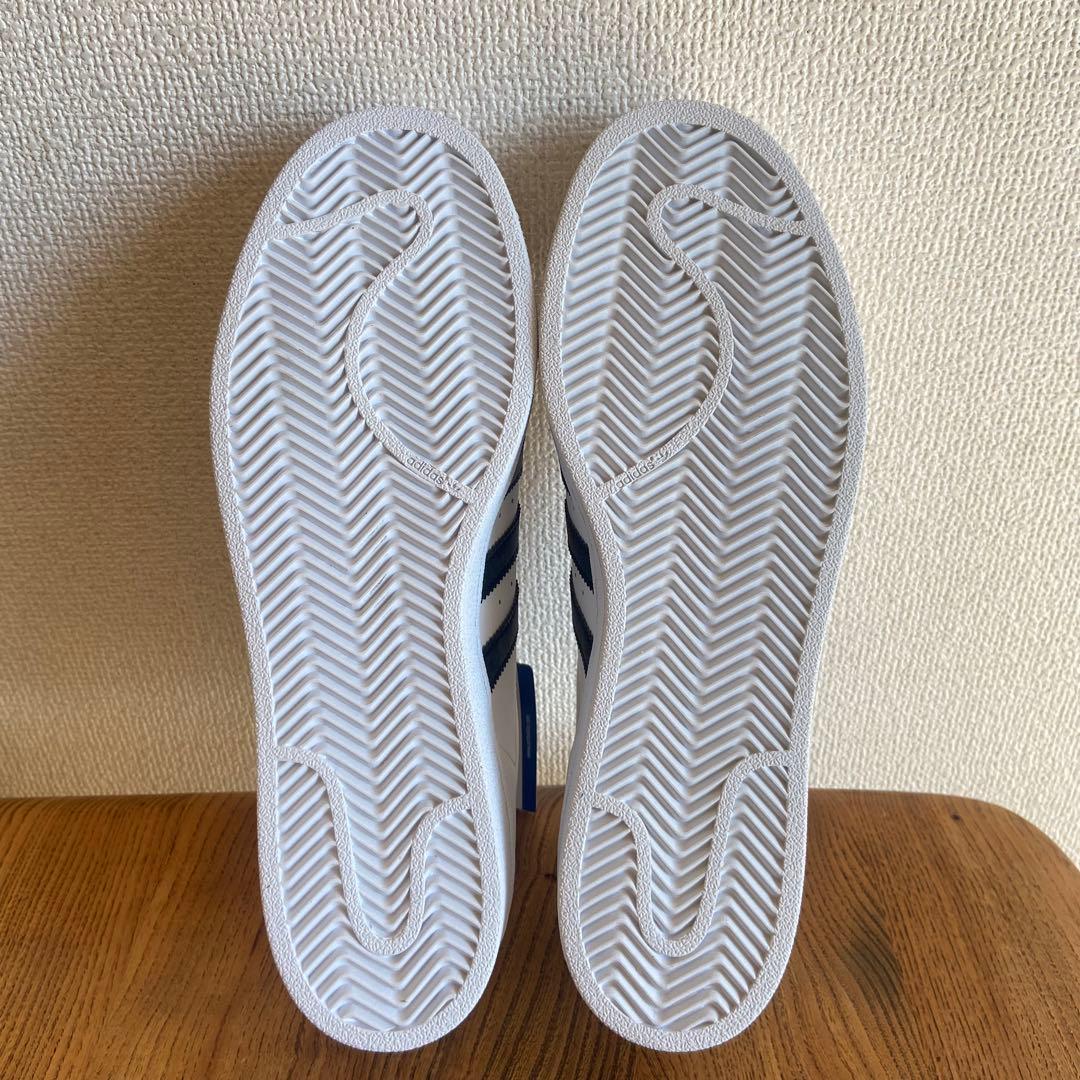 【新品】 adidas スーパースター スニーカー ホワイト 27.5