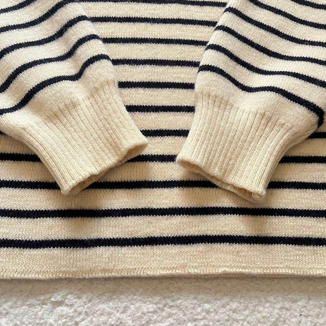 【美品】 80s 90s セントジェームス ボーダー ウール ニット フランス製