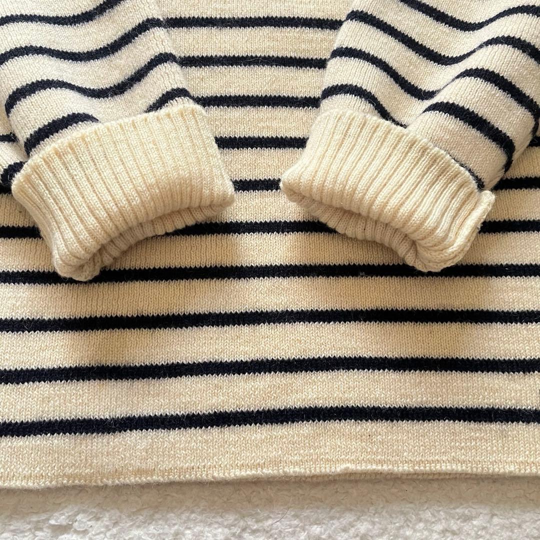 【美品】 80s 90s セントジェームス ボーダー ウール ニット フランス製