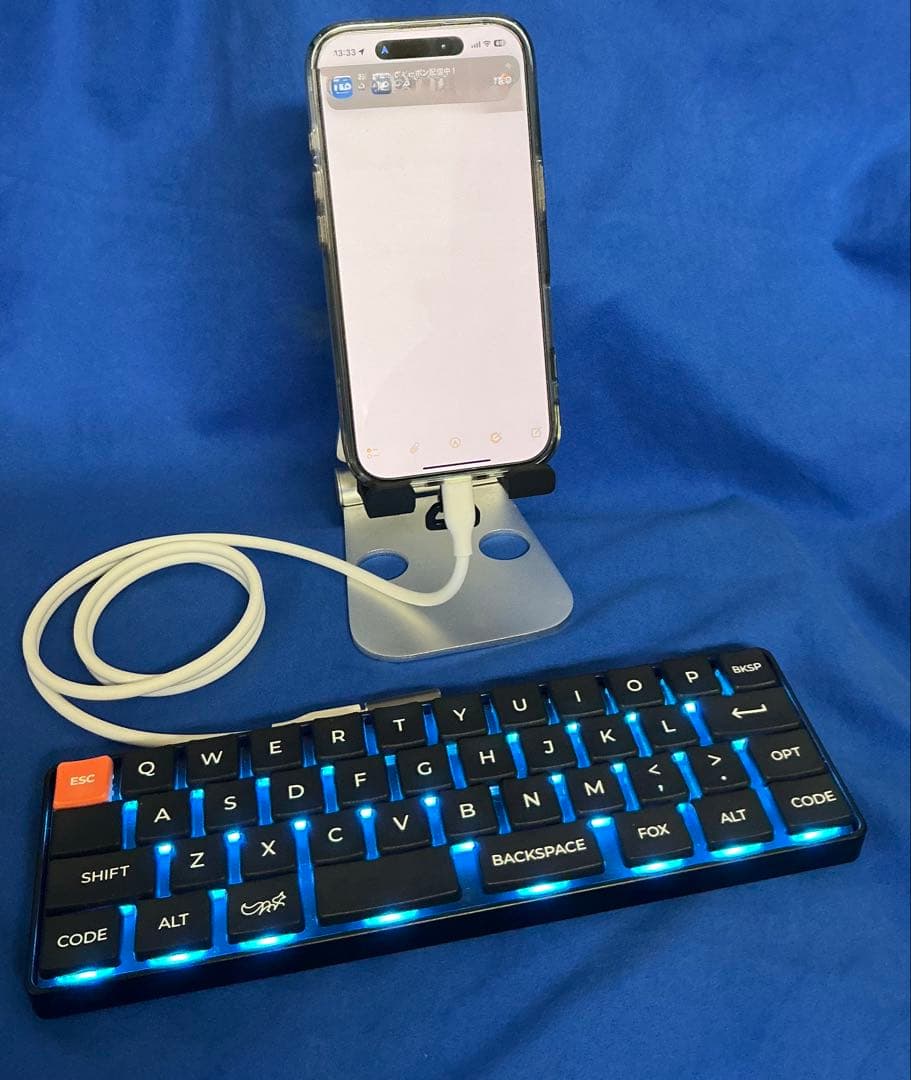 ロウスタッガード配列キーボードKaineko42R