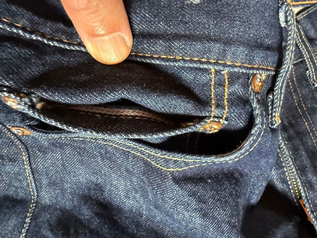 Levi’s 511 W31 米国製　赤耳 股下約78cm
