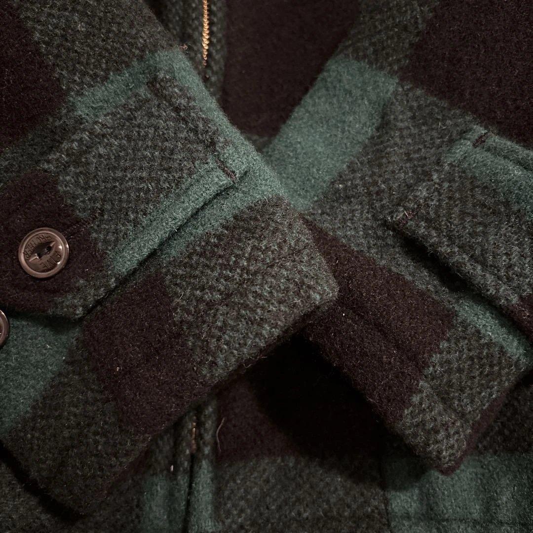 ファイブブラザー C.P.O ジャケット FIVE BROTHER　緑×黒　XL