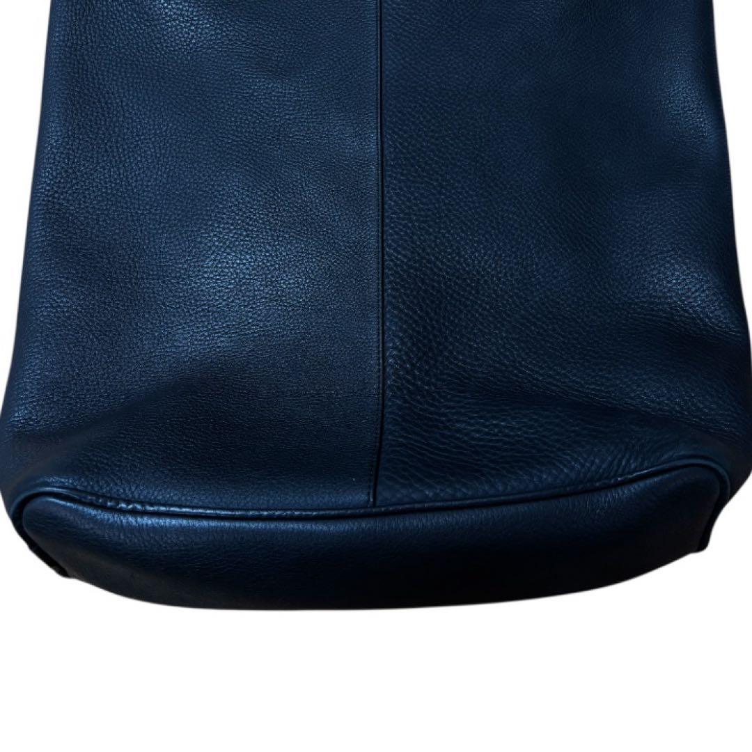 ITTI マリーバケットショルダートートバッグ レザー ブラック